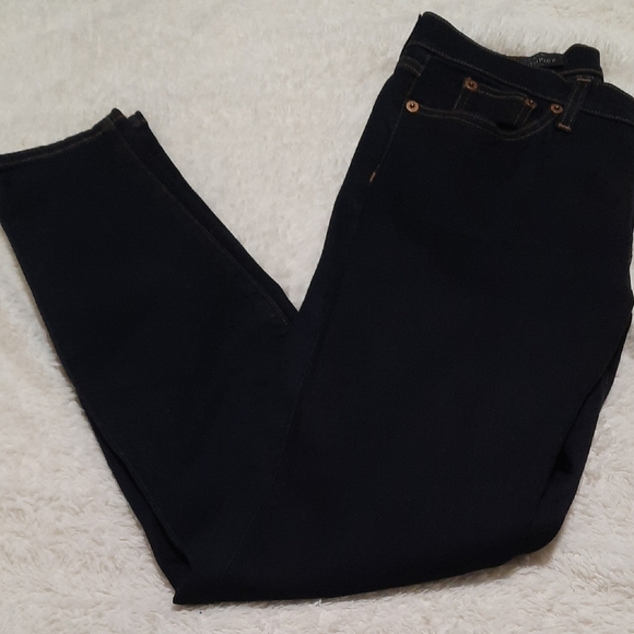 J. Crew Black Toothpick Jeans Stretchy Denim - Picture 1 of 6